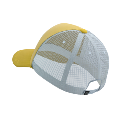 Mũ chạy bộ Compressport Trucker Cap 6P - Xám/Vàng (Grey Dawn/Ceylon Yellow)