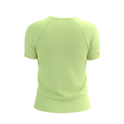 Áo chạy Trail Nữ Compressport Trail Racing SS Tshirt - Xanh (Shadow Lime)