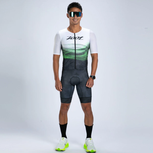 Đồ ba môn Nam Zoot Men's Ltd Tri Aero Fz Racesuit - Cadence