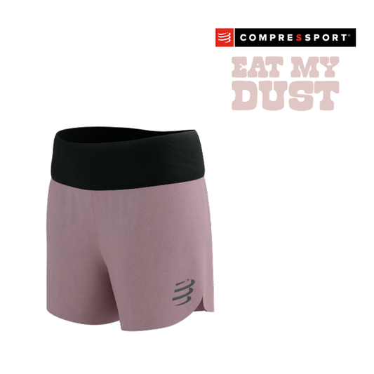 Quần Chạy Bộ Nữ Compressport Performance Short (Phiên bản Eat My Dust!) - Zephyr