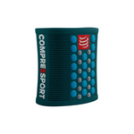 Compressport Unisex's Sweatbands 3D.Dots - Shaded Spruce/Hawaiian Ocean