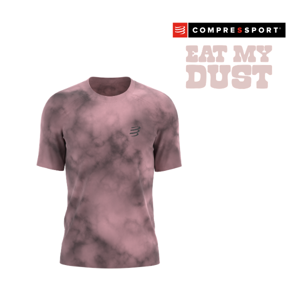 Áo Chạy Bộ Nam Compressport Performance SS Tshirt  (phiên bản Eat My Dust) - Zephyr Tie Dye