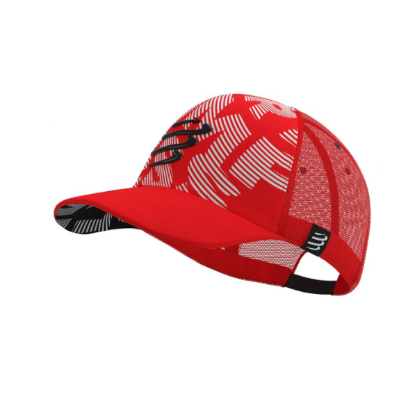 Compressport Trucker Cap - Red/White