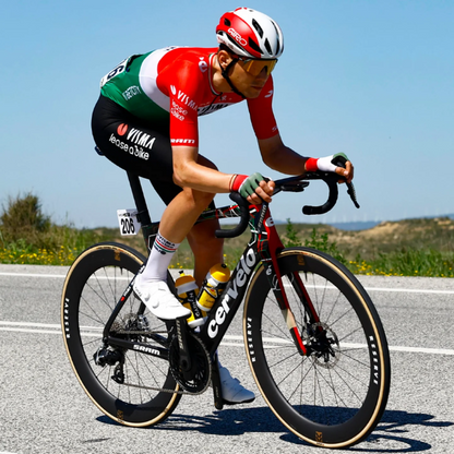 Áo đạp xe Nam Jersey SS Men Hungarian Champion 2025 - Team Visma | Lease A Bike