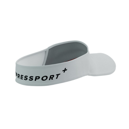 Mũ chạy bộ Compressport Visor Ultralight IRONMAN - Trắng (White)