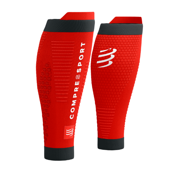 Compressport Calf Sleeves R2 3.0 - Red/Black