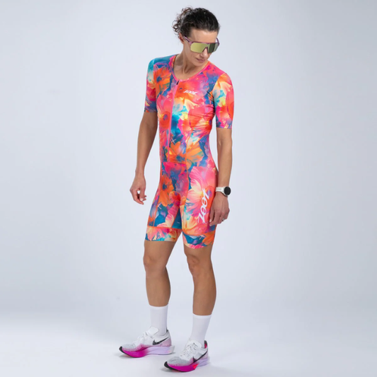 Đồ ba môn Nữ Zoot Women's Ltd Tri Aero Fz Racesuit - Bella