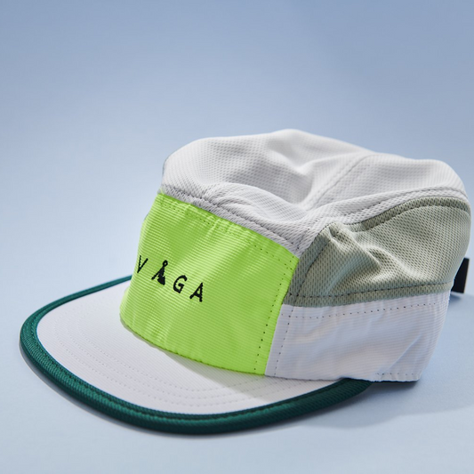 Nón VAGA - Club Cap - Chalk White/Eucalyptus Green/Neon Yellow/Racing Green