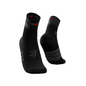 Tất chạy bộ Compressport Unisex's Pro Racing Socks Run High Flash - Đen (Black)