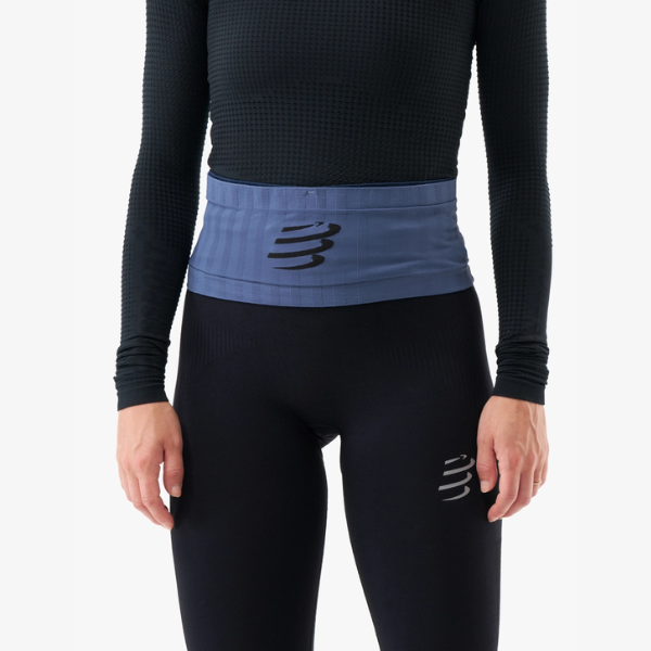 Đai chạy bộ Compressport Unisex's Free Belt Pro - Xanh (Blues/Indigo)