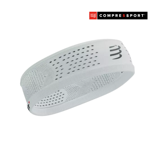 Băng đô thể thao Compressport Thin Headband On/Off - Trắng (White)