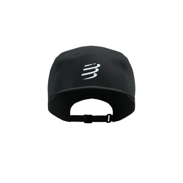 Mũ Chạy Bộ Compressport 5 Panel Light Cap - Đen (Black)