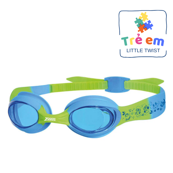 Kính Bơi Trẻ Em Zoggs Little Twist - Xanh (Blue Green/Tint Blue)