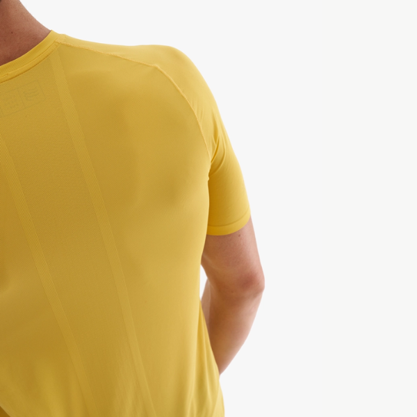 Áo Chạy Trail Nam Compressport Trail Racing SS Tshirt - Vàng (Ceylon Yellow)