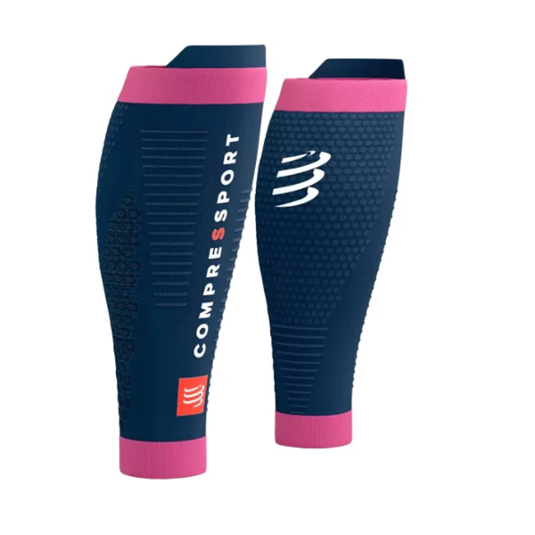 Băng bảo vệ bắp chân Compressport Calf Sleeves R2 3.0 - Hồng (Mood Indigo/Magenta)