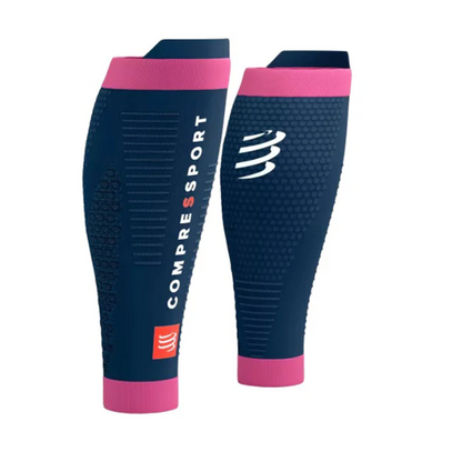 Băng bảo vệ bắp chân Compressport Calf Sleeves R2 3.0 - Hồng (Mood Indigo/Magenta)