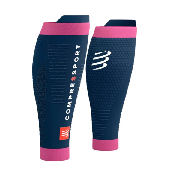 Compressport Calf Sleeves R2 3.0 - Mood Indigo/Magenta