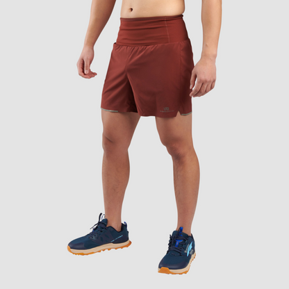 Quần Chạy Bộ Nam Ultimate Direction Men's Velum Short 5" - Rust