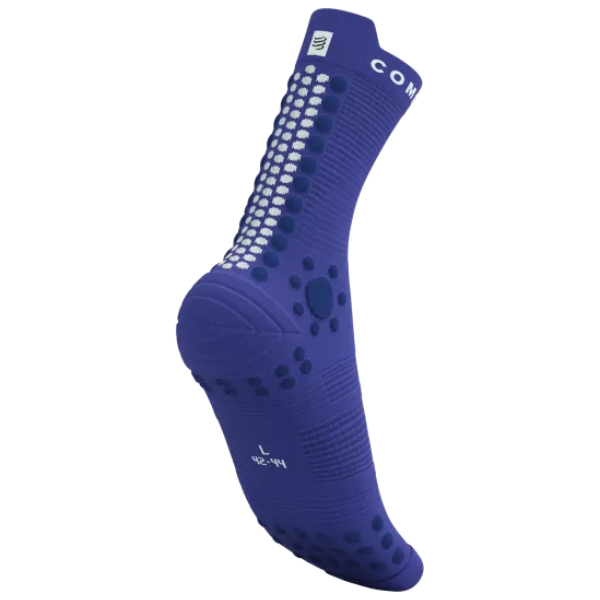 Tất chạy Trail Compressport Unisex's Pro Racing Socks v4.0 Trail - Xanh (Dazz Blue/Blues)