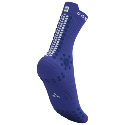 Tất chạy Trail Compressport Unisex's Pro Racing Socks v4.0 Trail - Xanh (Dazz Blue/Blues)