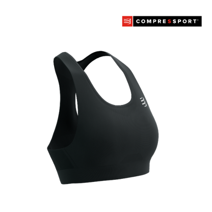 Áo Bra chạy bộ Nữ Compressport Feelfree Seamless Bra - Đen (Black)