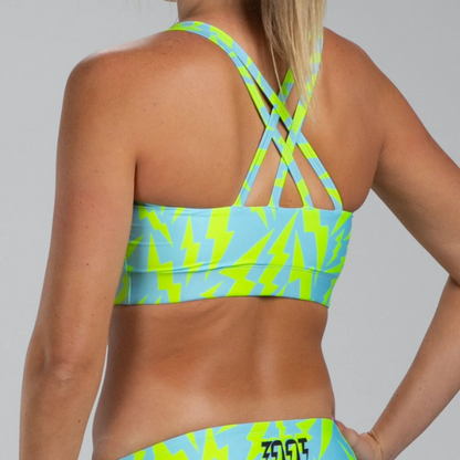 Áo bơi Nữ Zoot Swim Full Coverage Bikini Top - Electric