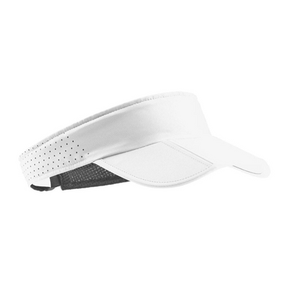 Mũ chạy bộ CEP Unisex's The Run Visor - Trắng (White)