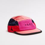 Nón VAGA - Club Cap - Red/Poster Pink/Peach