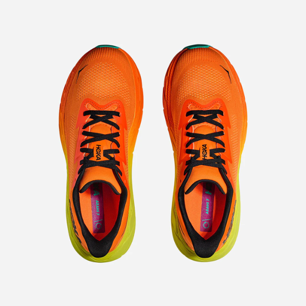 Giày chạy bộ Nam HOKA Arahi 7 - Cam (Tanger/BLK)