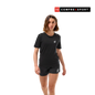 Áo Chạy Bộ Nữ Compressport Performance SS Tshirt - Đen (Black)