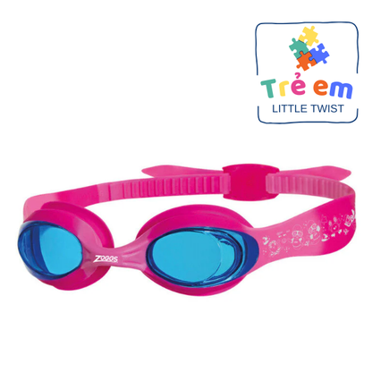 Kính Bơi Trẻ Em Zoggs Little Twist - Hồng (Pink Pink/Tint Blue)