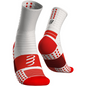 Tất chạy bộ Compressport Unisex's Pro Marathon Socks - Trắng (White)