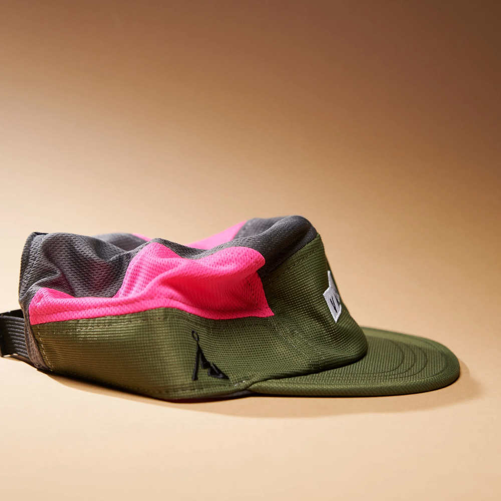 Nón VAGA - Club Cap - Mid Grey/Military Green/Neon Pink/Charcoal/Neon Yellow