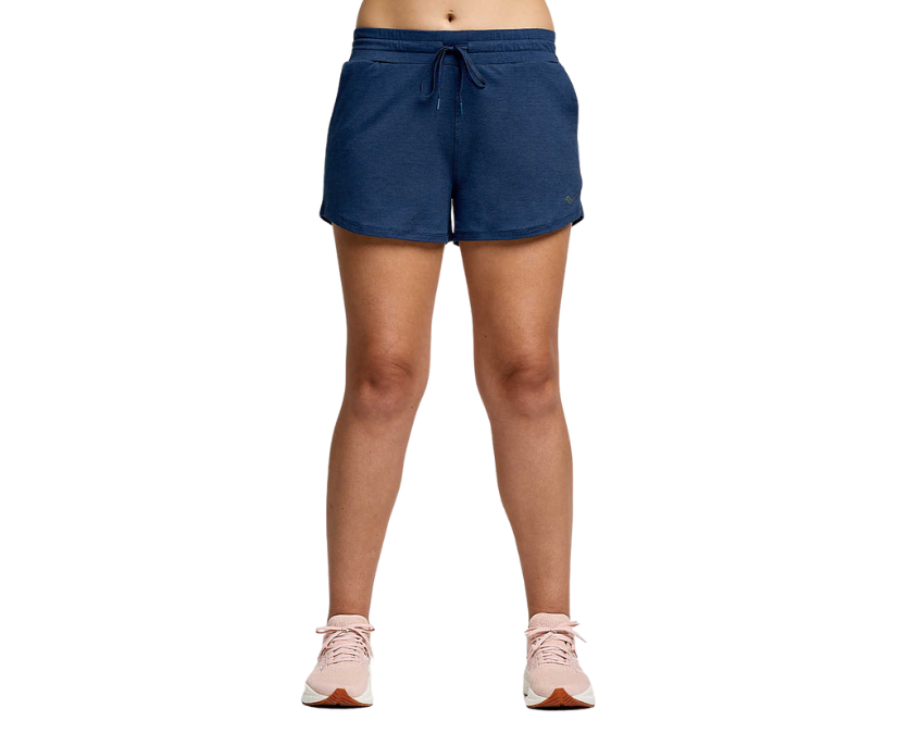Quần chạy bộ Nữ Saucony Triumph 3" Short - Xanh Navy (Navy Heather)