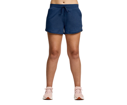 Quần chạy bộ Nữ Saucony Triumph 3" Short - Xanh Navy (Navy Heather)