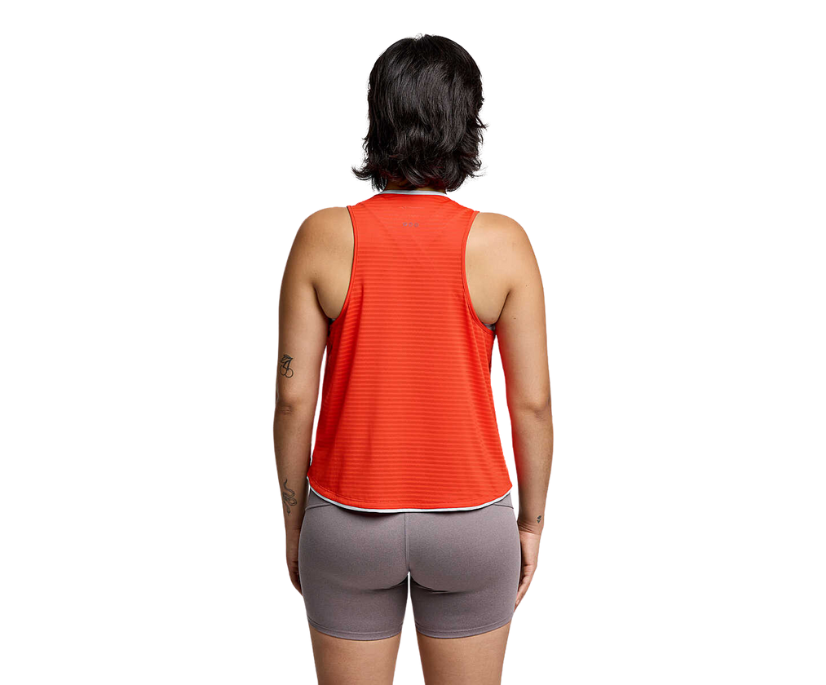 Áo chạy bộ Nữ Saucony Kinvara Tank - Cam (Infrared)