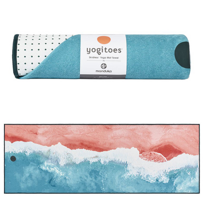 Khăn trải thảm Manduka Yogitoes Towel - Line Beach