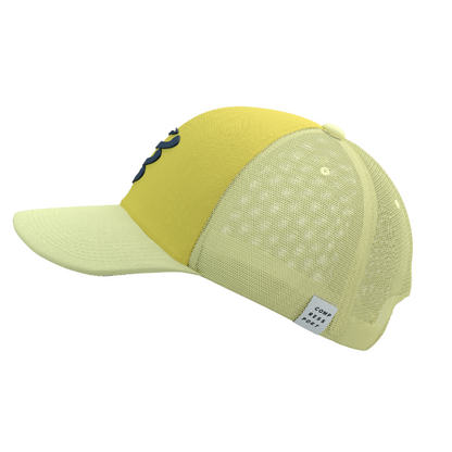 Mũ chạy bộ Compressport Trucker Cap - Vàng (Yellow/Light Yellow)