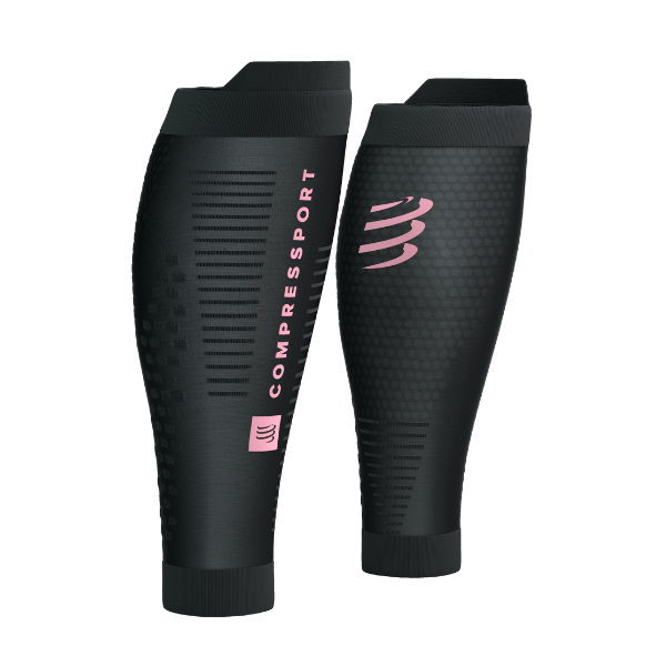 Băng Bảo Vệ Bắp Chân Compressport Calf Sleeves R2 3.0 (phiên bản Eat My Dust!) - Dark Full Gray