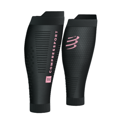 Băng Bảo Vệ Bắp Chân Compressport Calf Sleeves R2 3.0 (phiên bản Eat My Dust!) - Dark Full Gray