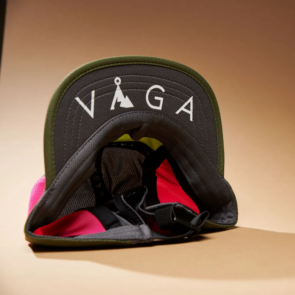 Nón VAGA Club Cap - Mid Grey/Military Green/Neon Pink/Charcoal/Neon Yellow