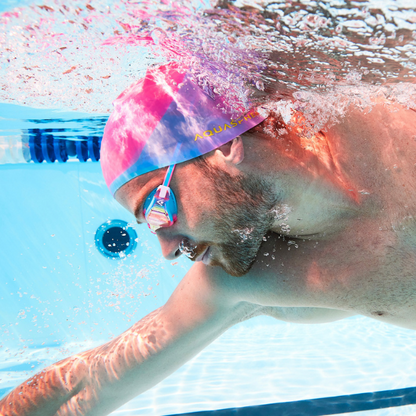 Kính bơi Aquasphere Fastlane - Multi Color/Blue: Pink Titanium Mirror