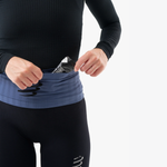 Đai chạy bộ Compressport Unisex's Free Belt Pro - Xanh (Blues/Indigo)