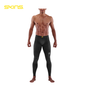 Quần Dài Bó Cơ Nam SKINS Compression 3-Series - Đen (Black)