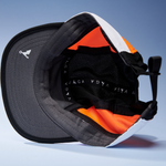 Nón VAGA - Club Cap - White/Neon Orange/Black/Mid Grey