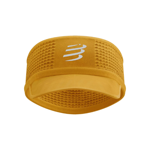 Mũ Compressport Spiderweb Headband On/Off - Vàng (Saffron)
