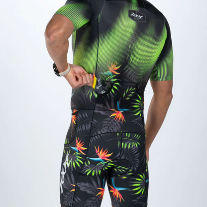 Đồ ba môn Nam Zoot Ltd Tri Aero Fz Racesuit - Tropical Magic