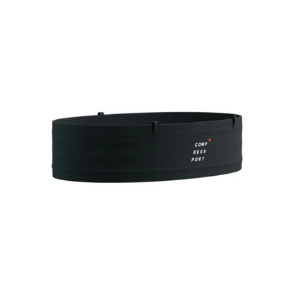 Đai chạy bộ Compressport Unisex's Free Belt Mini - Đen (Black)