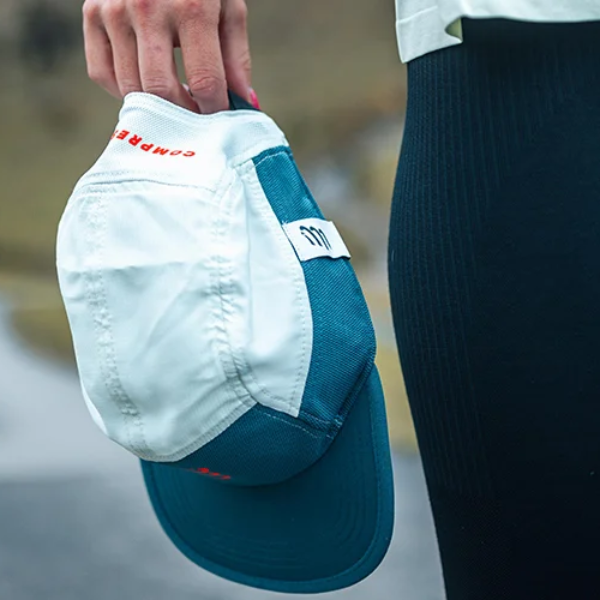 Mũ Compressport 5 Panel Light Cap - Xanh (Stargazer/Aqua)