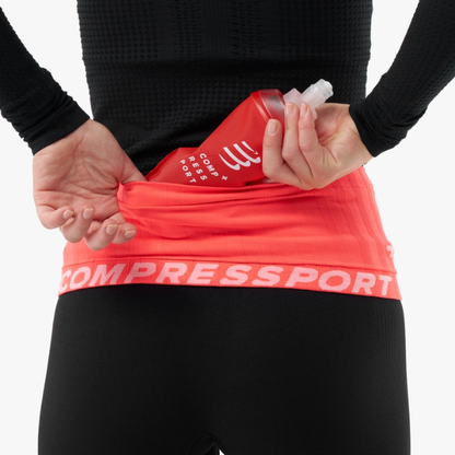 Đai chạy bộ Compressport Unisex's Free Belt Pro - Đỏ/Đen (Red/Black)